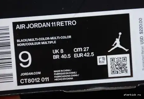 Eyelets Silver 25th CT8012-011 Black 11 CT8012-011 Anniversary Jordan Air 0506